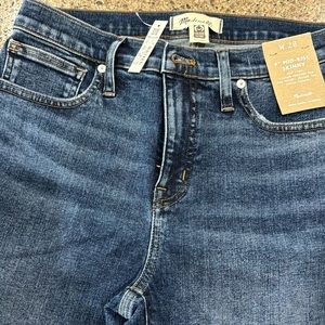 NWT 9” midrise skinny Madewell jeans